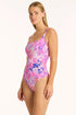 Sea Level Fiesta Square Neck Bralette One Piece